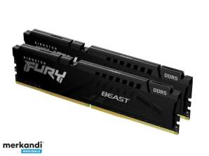 Kingston Fury Beast Black 2x8GB DDR5 5200MT/s CL36 DIMM KF552C36BBEK2-16