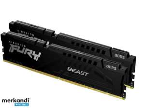 Kingston Fury Beast Kit 2 x 8GB DDR5 5600MT/s CL36 DIMM KF556C36BBEK2 16
