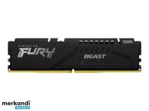Kingston Fury Beast Noir 2 x 32 Go DDR5 6000MT/s CL40 DIMM KF560C40BBK2-64