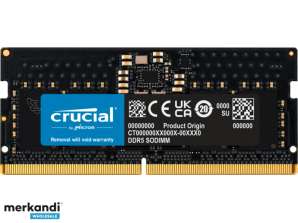 Crucial 8GB DDR5-4800 SODIMM - 8 GB - DDR5 CT8G48C40S5