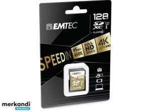 Emtec SDXC 128 ГБ SpeedIN PRO CL10 95 МБ/с FullHD 4K UltraHD