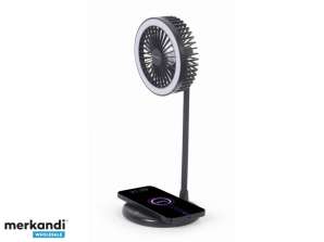 OEM Table Fan with Lamp and Wireless Charger TA WPC10 LEDFAN 01
