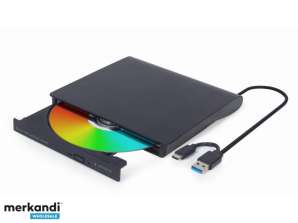 Gembird външно USB DVD устройство DVD-USB-03