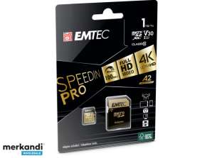 Emtec MicroSDXC 1TB sebességIN PRO CL10 100MB/s FullHD 4K UltraHD