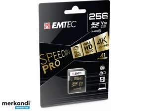 Emtec SDXC 256 ГБ SpeedIN PRO CL10 95 МБ/с FullHD 4K UltraHD