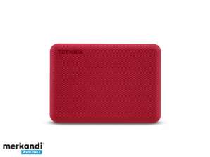 Toshiba Canvio Advance 4TB 2.5 червоний HDTCA40ER3CA