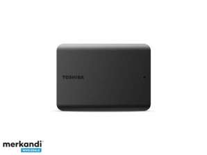Toshiba Canvio pamati 1TB ārējais 2.5 melns HDTB510EK3AA