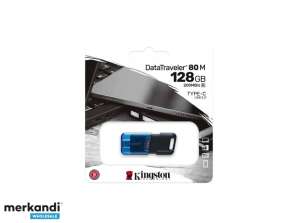 USB-накопитель Kingston DataTraveler 80 128 ГБ 200 МБ/с DT80M/128 ГБ