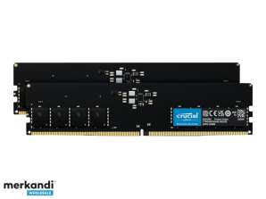 Комплект Micron Crucial DDR5 32 ГБ 2 x 16 ГБ UDIMM 288-контактный разъем CT2K16G56C46U5