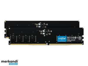 Kit Crucial da 32 GB 2 x 16GB DDR5 4800 UDIMM CL40 CT2K16G48C40U5