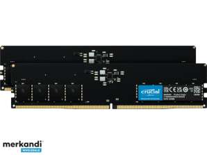 Crucial 64 ГБ 2 x 32 ГБ DDR5 4800 МГц 288-контактный модуль DIMM CT2K32G48C40U5
