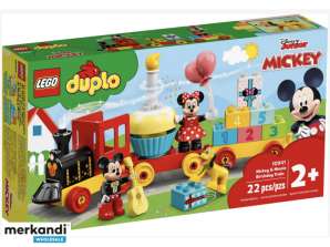 LEGO Duplo - Treno del compleanno di Topolino e Minnie (10941)
