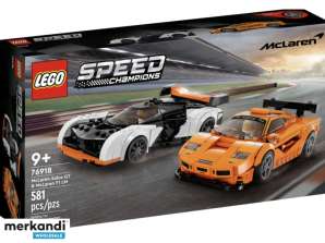 LEGO Speed Champions   McLaren Solus GT & McLaren F1 LM  76918