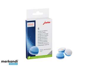 JURA 3-фазные чистящие таблетки, чистящее средство, моющее средство для кофе aut. 24225