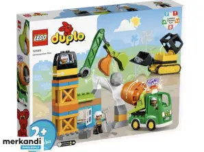 LEGO Duplo - Gradbišče z gradbenimi vozili (10990)