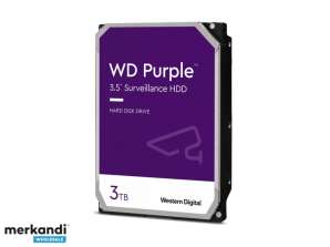Western Digital Mor Festplatte HDD 3TB 3.5 SATA WD33PURZ