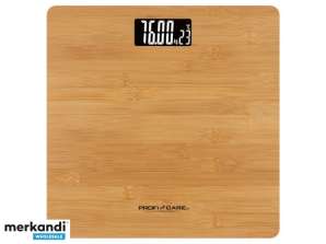 ProfiCare Bamboo Personal Scale PC-PW 3103