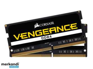 Corsair Vengeance 32 ГБ 2 x 16 ГБ DDR4 2666 МГц SO DIMM CMSX32GX4M2A2666C18