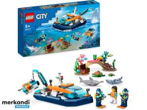 Barcă oceanograf LEGO City 60377