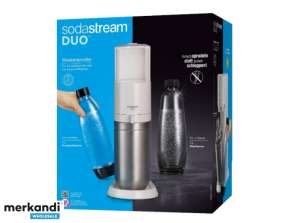 SodaStream proizvođač sode, DUO White, uključujući 1 čašu i 1 PET bocu, 1016812490