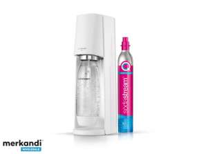 SodaStream Soda Maker Terra White med CO2 & 1L PET-flaske 1012811410