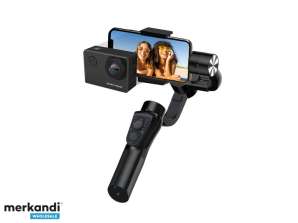 Easypix 3 Achsen Gimbal GX3 für Smartphones und Action Cams