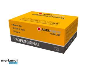 AgfaPhoto Professional Micro AAA-batteri alkalisk mangan 1.5V 10-pack