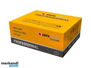 AgfaPhoto Professional Micro AAA paristo alkalinen mangaani 1.5 V 10 pakkaus