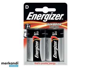 Batterij Energizer LR20 Mono D Alkaline Power 2 stuks.