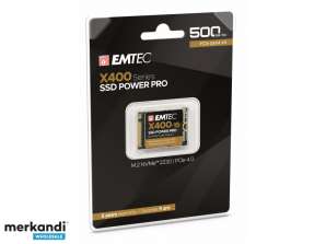 Emtec Dahili SSD X415/X400 15 500GB M.2 2230 NVMe PCIe Gen4 x4 4400MB/sn