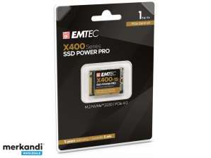 Emtec SSD interno X415/X400 15 1TB M.2 2230 NVMe PCIe Gen4 x4 4400MB/seg