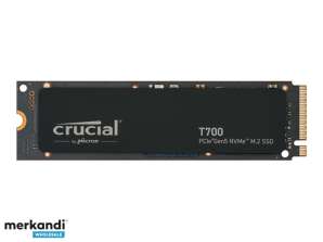 Твердотельный накопитель Crucial Micron емкостью 1 ТБ T700 PCIe M.2 NVME Gen5 CT1000T700SSD3
