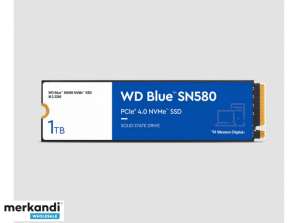 WD Blå SN580 SSD 1TB M.2 4150MB/s WDS100T3B0E