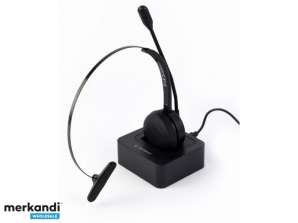 GMB Audio BT Headset voor Call Center mono zwart