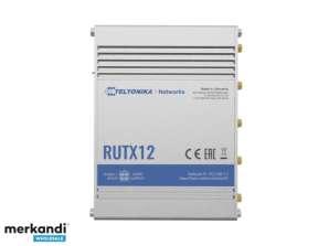 Teltonika Wi Fi 5 dviejų juostų Ethernet prievadas 4G maršrutizatorius RUTX12