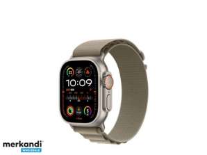 Apple Watch Ultra2 49mm Titanyum GPS Hücresi. Alp Döngüsü Zeytin S MREX3FD/A