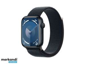 Apple Watch S9 Alluminio 45mm GPS Midnight Sport Loop Midnight MR9C3QF/A