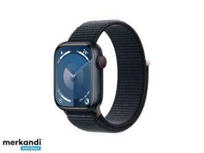 Apple Watch S9 legura. 41mm GPS Cellular Ponoćna sportska petlja MRHU3QF/A