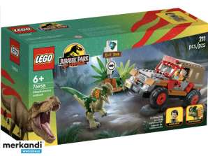 LEGO Джурасик свят Засада на Dilophosaurus 76958