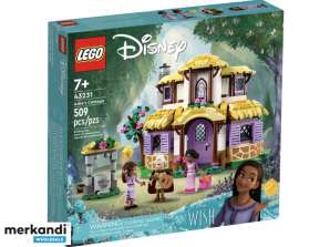 LEGO 43231 Disney kívánság Asha házikója 43231