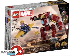 LEGO Marvel supervaroņi Iron Man Hulkbuster un Thanos 76263