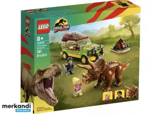 LEGO Jurassic World Triceratopsi uurimistöö 76959