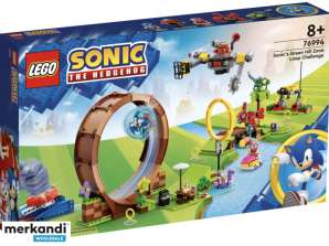 LEGO Sonic, a sündisznó hurkos kihívás a Green Hill zónában 76994