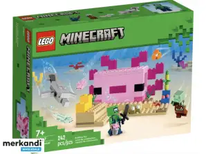 LEGO Minecraft Axolotli maja 21247