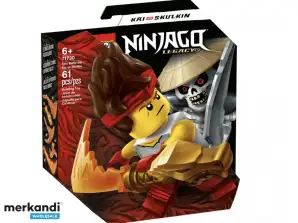 LEGO Ninjago bojová súprava: Kai vs. Skulkin 71730