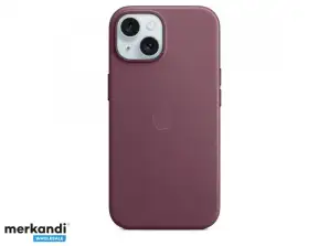 Apple iPhone 15 FineWoven Skal med MagSafe Mulberry MT3E3ZM/A