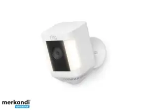 Amazon Ring Spotlight Cam Plus Batterie Blanc 8SB1S2 WEU0