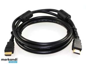 Reekin HDMI кабел - 1.0 метра - FERRIT FULL HD (Висока скорост с Ethernet)