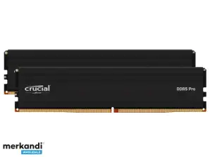 Crucial 32 ГБ оперативной памяти DDR5 PC5600 PRO Gaming 2x16 ГБ CP2K16G56C46U5