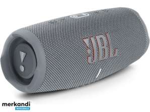 JBL Charge 5 Bluetooth Lautsprecher Grau   JBLCHARGE5GRY